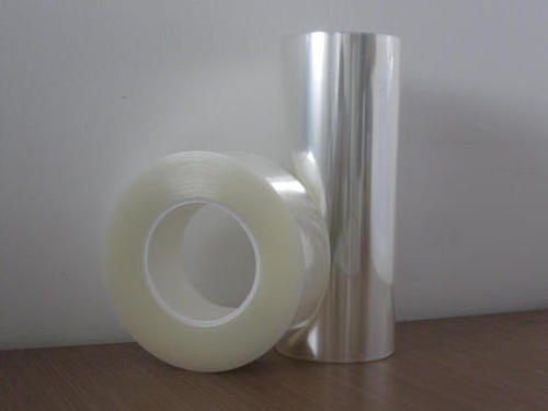 For thermal lamination and packaging film flexible transparent polyester film