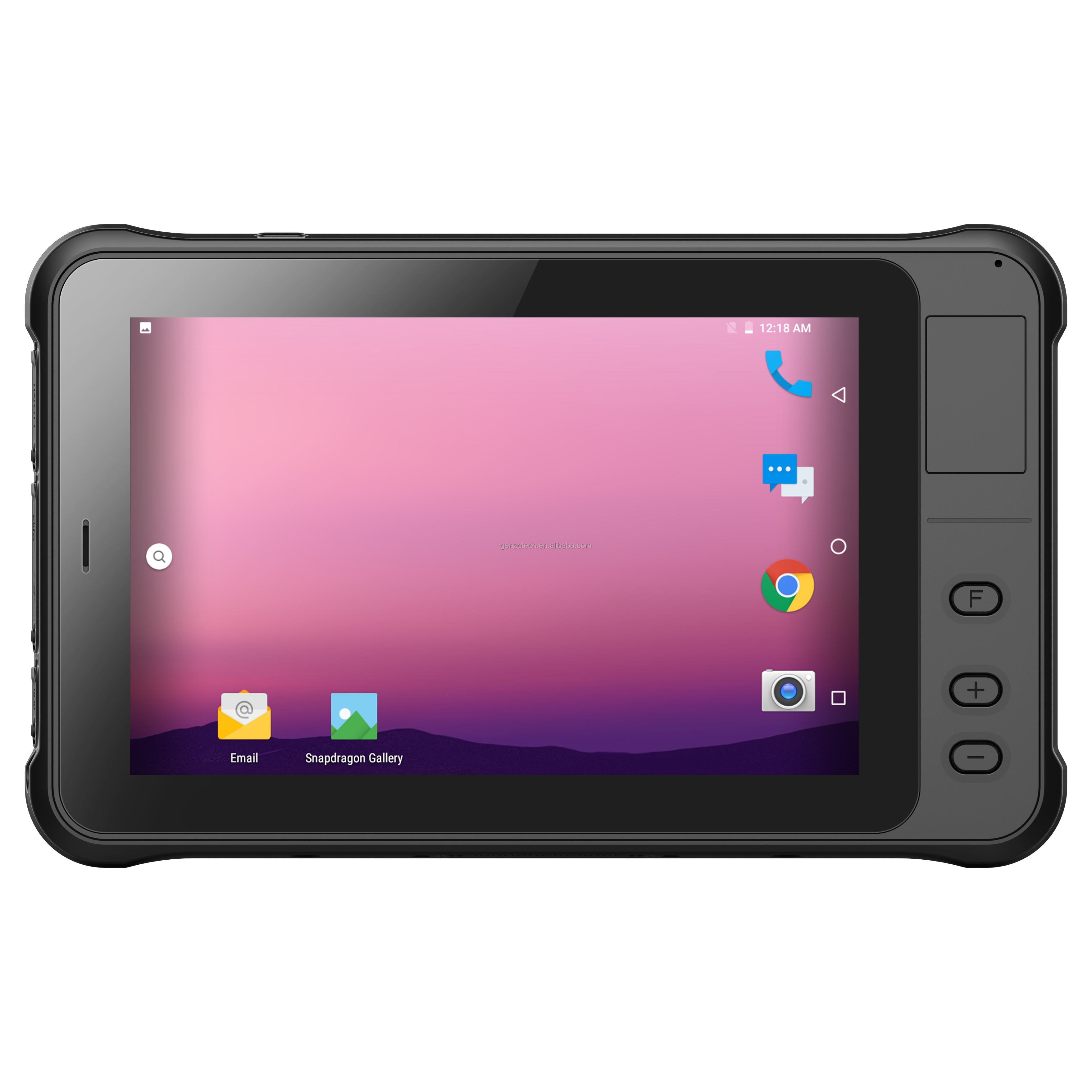 Cheapest 7 inch rugged android tablet with nfc waterproof Industrial tablet With fingerprint 1000 nits