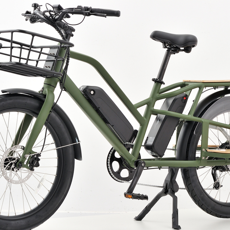 Geobyke 48v 500w long tail cargo bike electric cargo bike eu warehouse