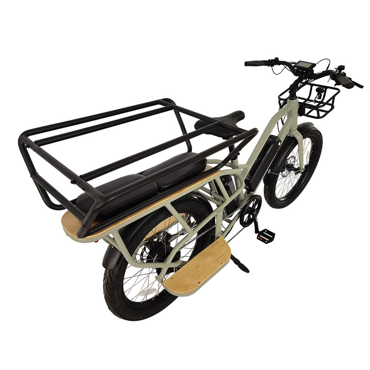 Hot Sale Take Away Electric Bike With Front Basket And Rear Takeaway Delivery Box Holder For Food Delivery