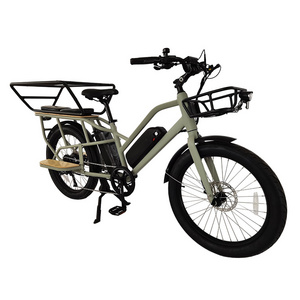 Hot Sale Take Away Electric Bike With Front Basket And Rear Takeaway Delivery Box Holder For Food Delivery