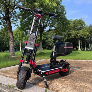 13 Inch Fat Tire 80Km-300Km 40-100ah e scooter Long Distance 8000W Fast Speed Off Road CE electric scooter 72v 10000w with seat