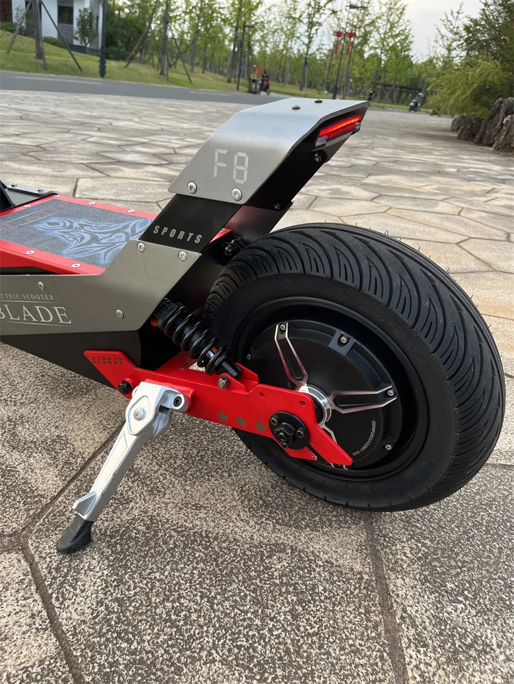 Racing 15000w QS 72V Electric Scooters High Speed 4000w Foldable Tubeless Fat Tire 30-50AH Battery blade gt scooter For Adults