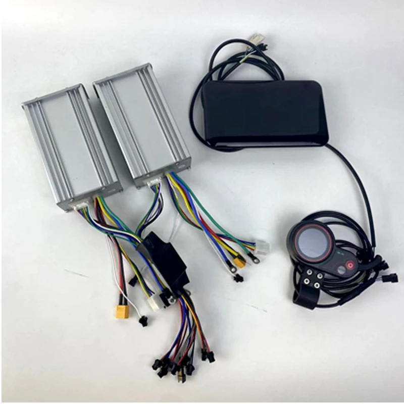 60v 50A mobility scooter spare parts motor controller kit with finger throttle intelligent display