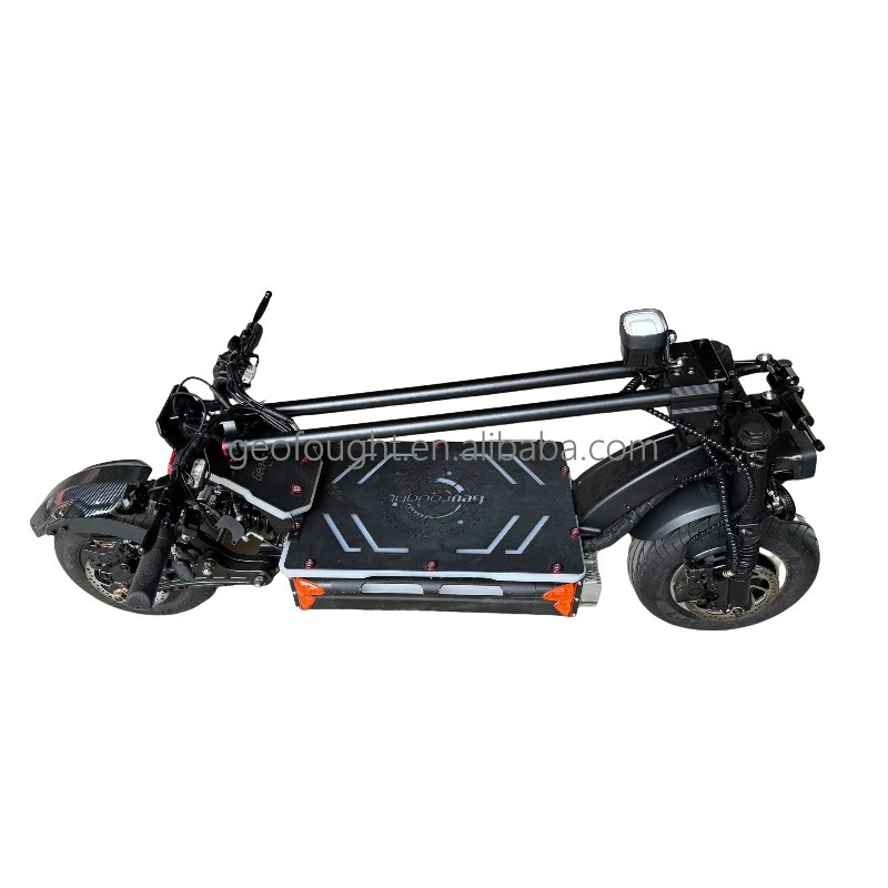 Geofought Professional China New 72V 60A 15000W 50AH Dual Motor Powerful Adult Electric Scooters With CE Certificate