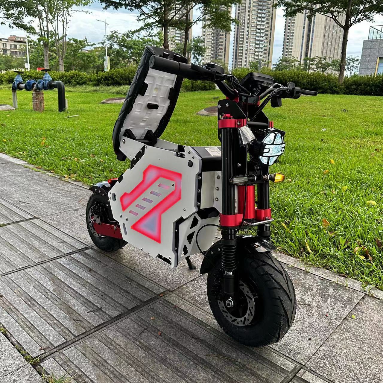 2024 New Design NFC 14Inch Off Road 72V 15000W 2 Seater Mobility Scooter patinete electrico dual motor 10000W Electric Scooters