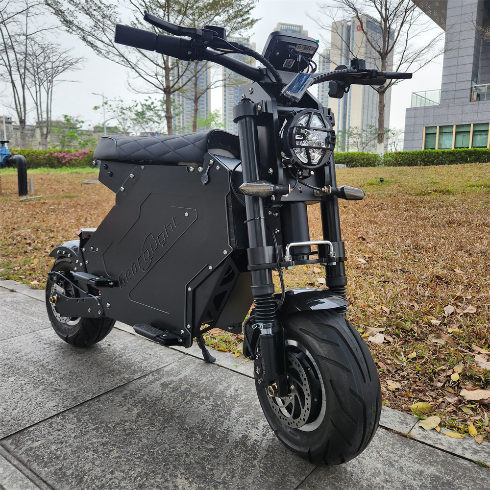 APP Control NFC Start Removable Battery Waterproof 72v 8000w 10000w 15000w dual motor electric moped scooter