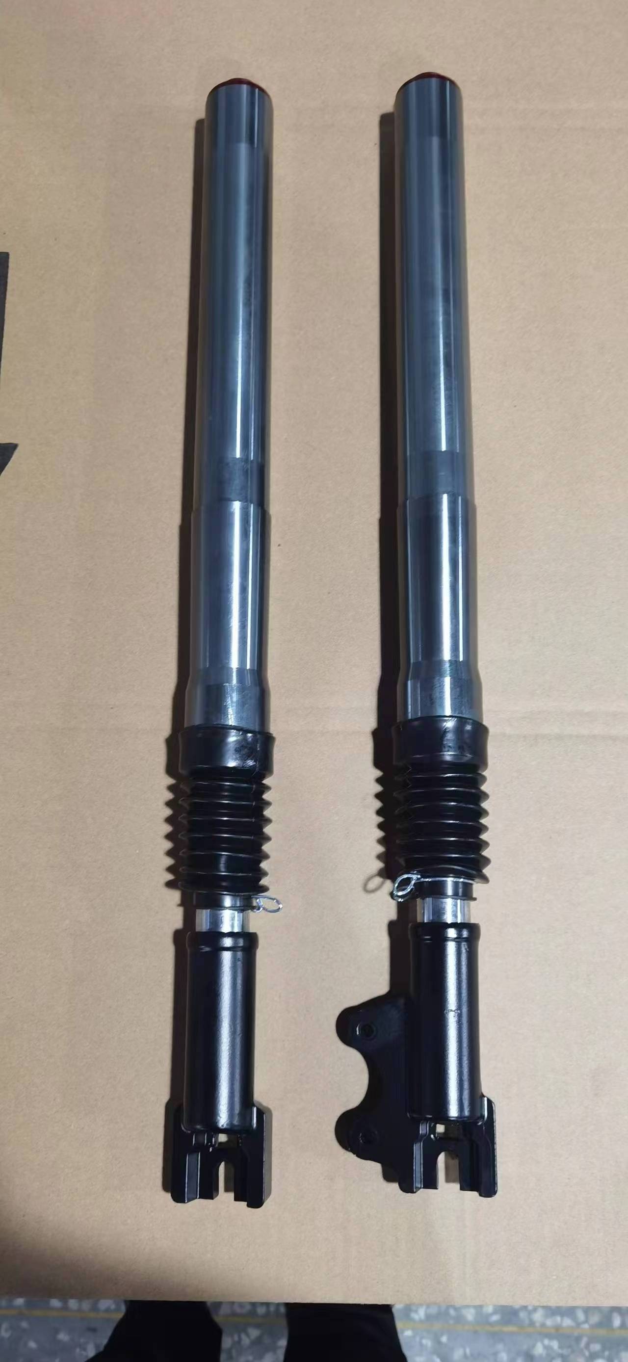 Not Adjustable Upside Down Front Fork Suspension 610mm Inverted Hydraulic Front Shock Absorber For scooter