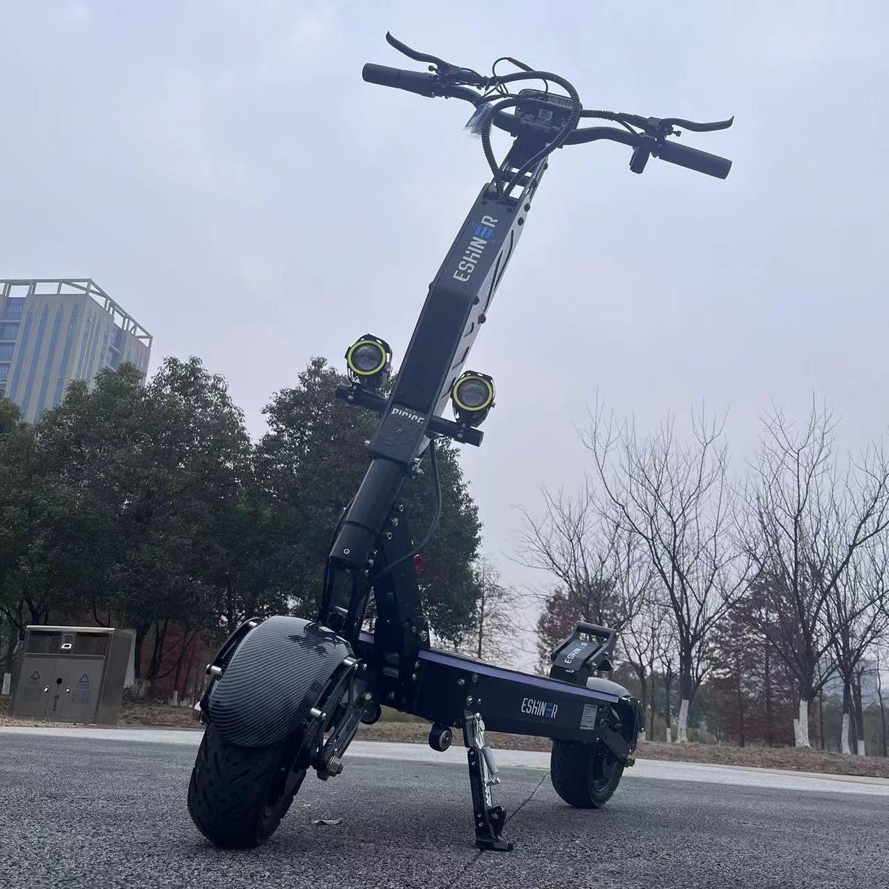 App Control 11Inch 15000Watt Ebike Escooter Dual Motor 10000W 72V Escooter Us Warehouse Fastest Seated Electric Scooter Fat Tire