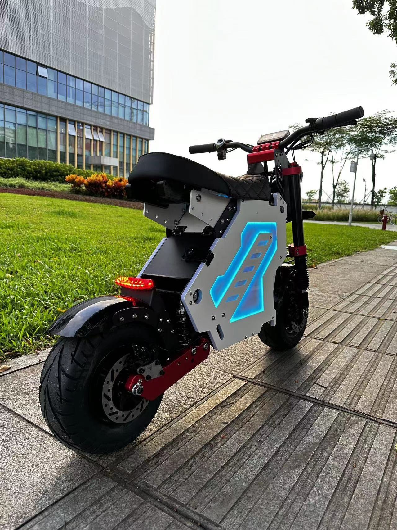 NFC/password unlock 72V 10000w 15000w e scooter fast high speed fat tire dual motor 60V 7000w electric scooters for adults