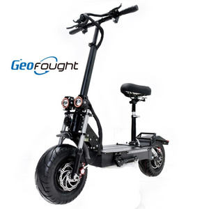 Powerful Electric Scooter 60V 5600W 13Inch Road Big Wheel Fast Charge Motor Foldable Adults Portable E Scooters With Chair