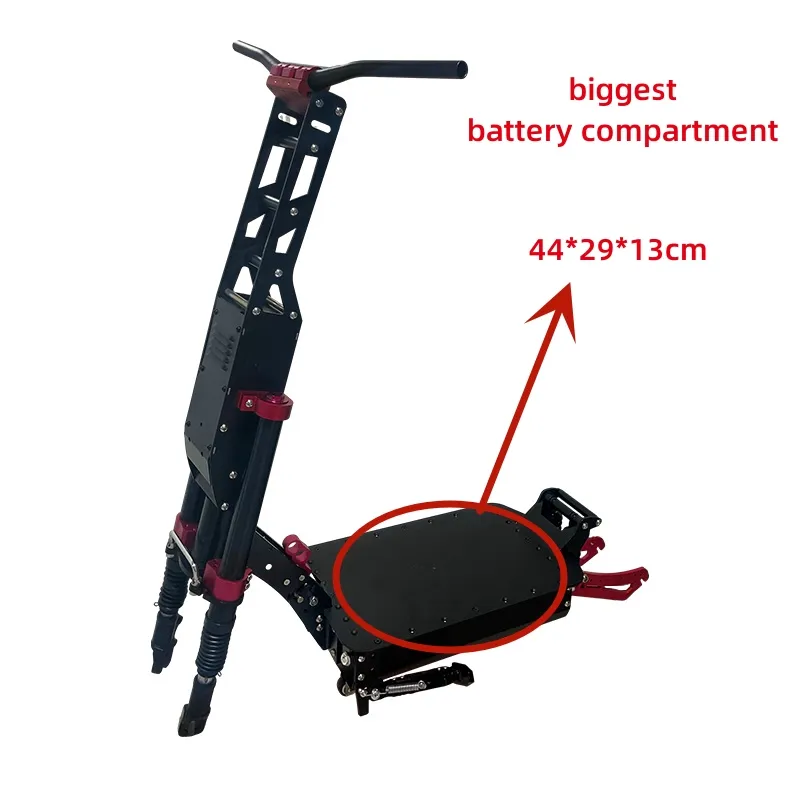 Mobility electric scooter spare parts model R8 frame aluminum alloy frame electric scooter parts for 14inch tire