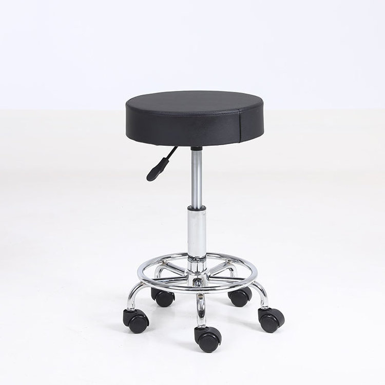 Round seat medical ergonomic dental assistant office stool