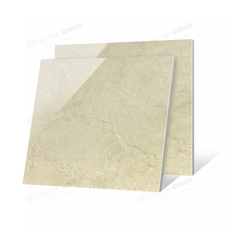 Modern simple polished glazed full body marble tiles for living room floor tiles 600mm*600mm