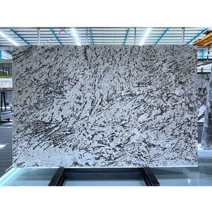 Luxury Stone Marble LED Light Backlit Slabs Royal White Granite Stone For Wall Decoration