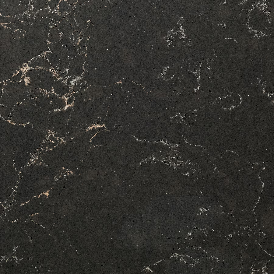 Customized Artificial Composite Stone Sparkle Quartz countertops sheet black Engineered quartz stone