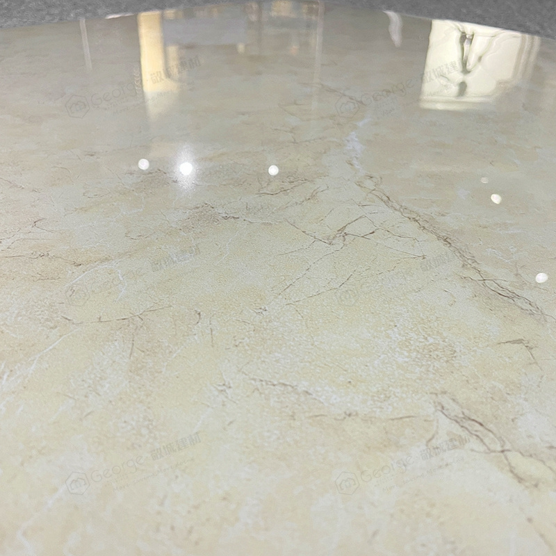 Modern simple polished glazed full body marble tiles for living room floor tiles 600mm*600mm