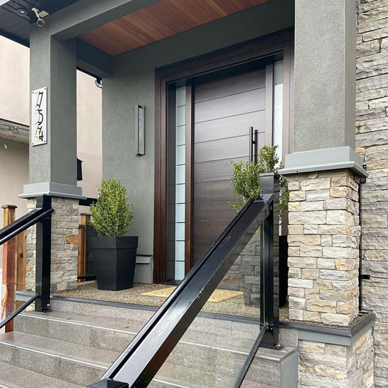 Exterior Doors Front Modern Steel Security High Quality Residential Security Door