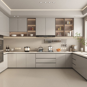 Home Style Interior Smart Kitchen Cabinets Design Villa American Standard Kitchen Cabinets Wall Cabinet