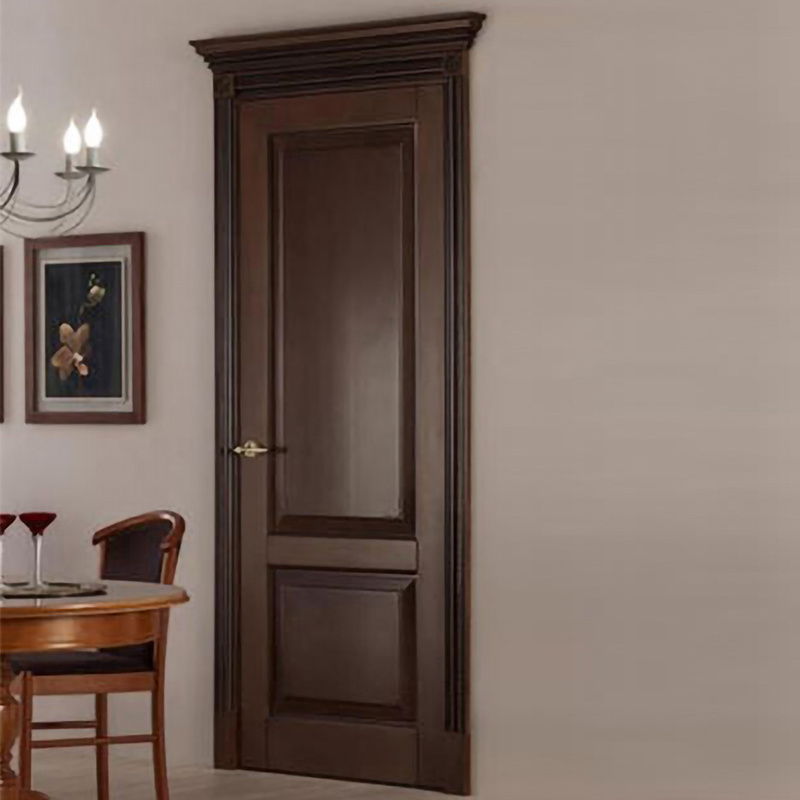 Wholesale Price Hotel Solid Wood Melamine Door Interior Soundproof Doors Modern Interior Room Door For House