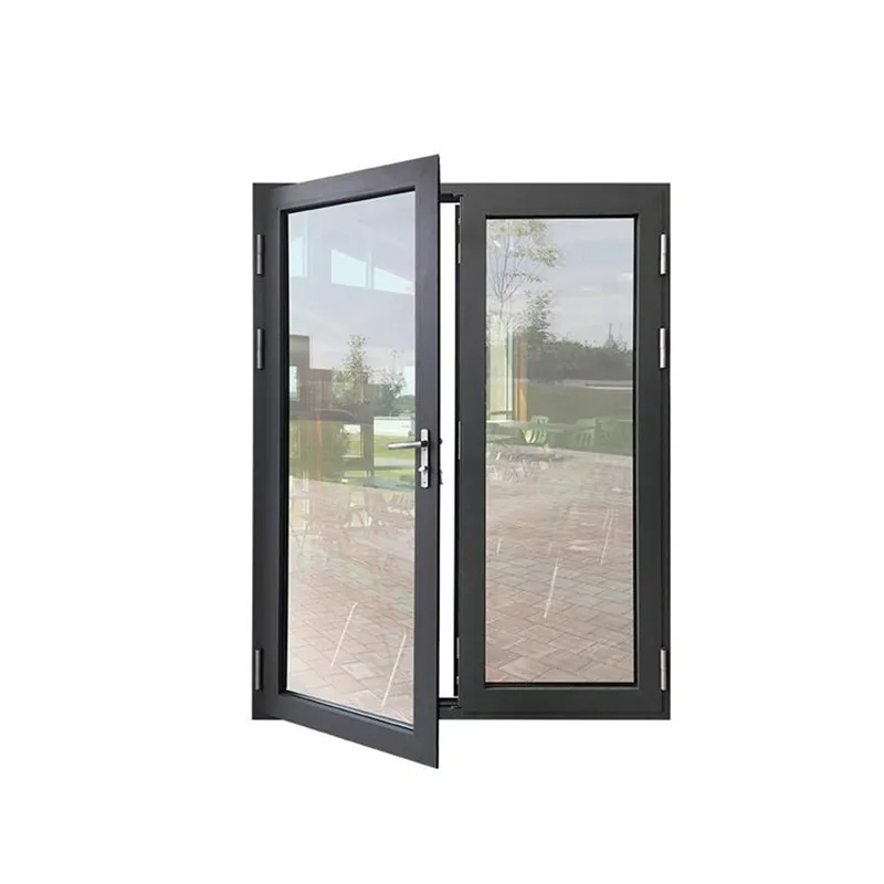 Automatic Original factory price heat insulation system double triple glazed aluminium sliding folding screen doors