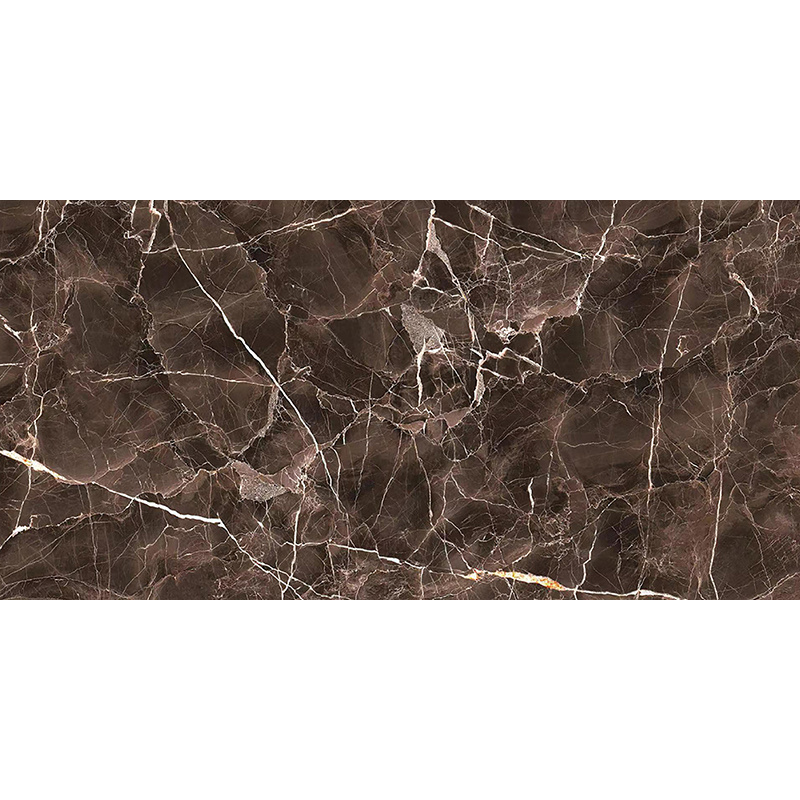 Italian Luxury Sintered Stone Wall Slab with White Gold Veins