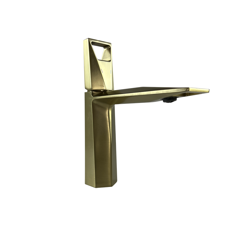 Bathroom Faucet Brass Rose Gold White Bathroom Basin Faucet Cold Hot Water Mixer Sink Tap Deck Mounted Black Rose Gold Tap