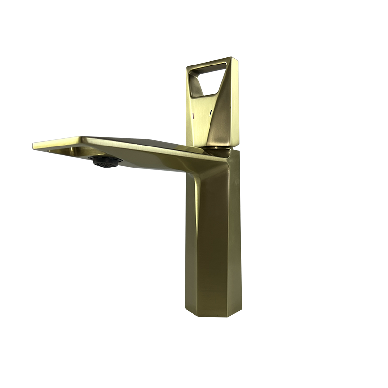 Bathroom Faucet Brass Rose Gold White Bathroom Basin Faucet Cold Hot Water Mixer Sink Tap Deck Mounted Black Rose Gold Tap