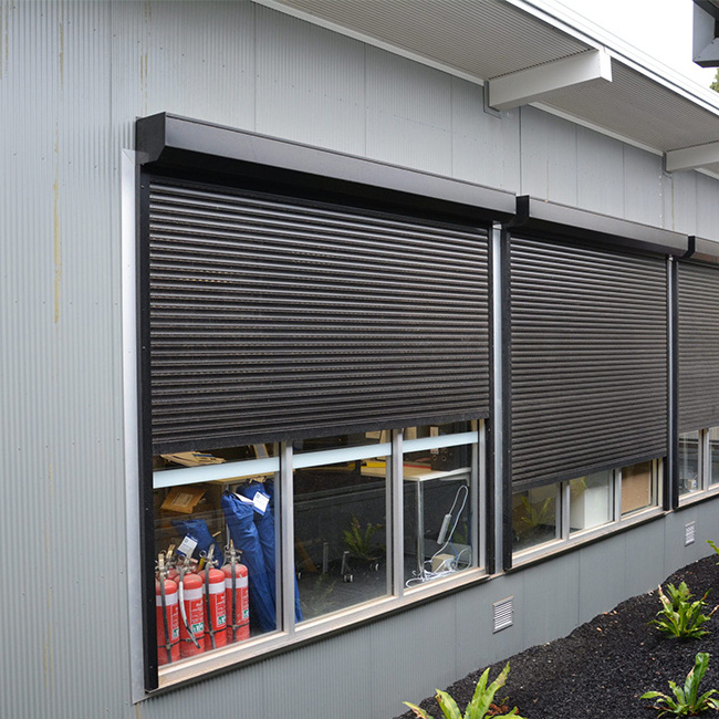 Hot sale electric aluminum roller shutters automatic rolling shutters window