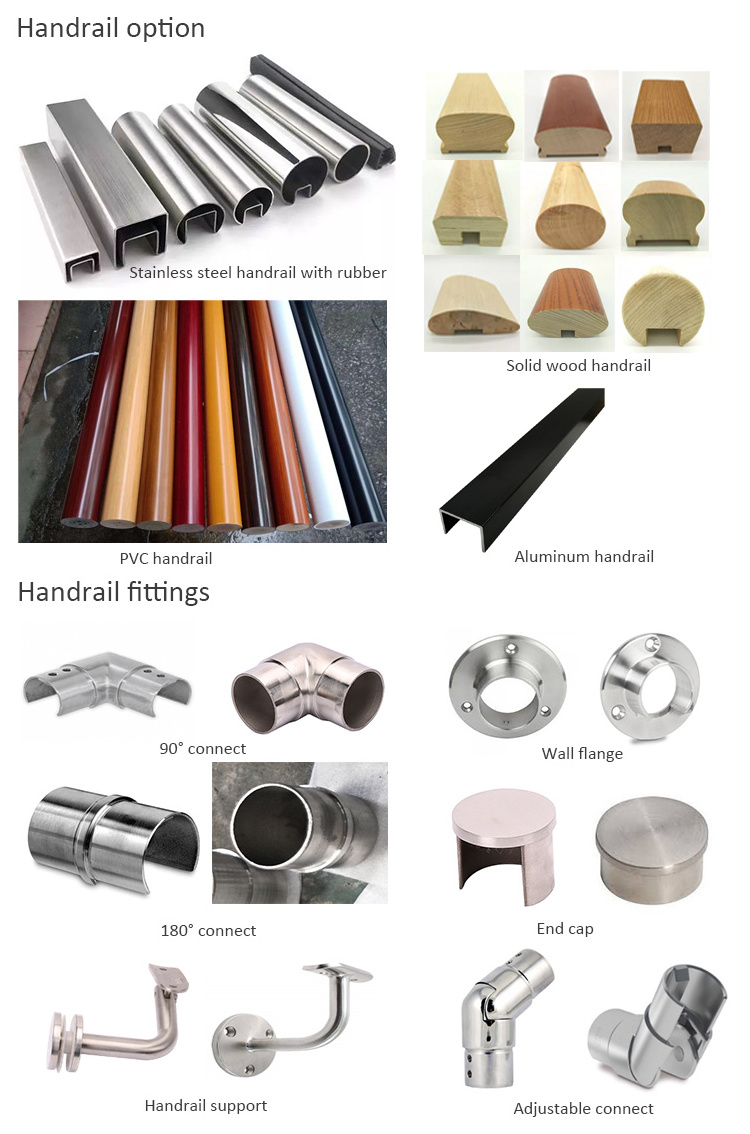 Balustrade wooden post cable railing system stainless steel balcony railing stainless steel cable wire stair deck railing