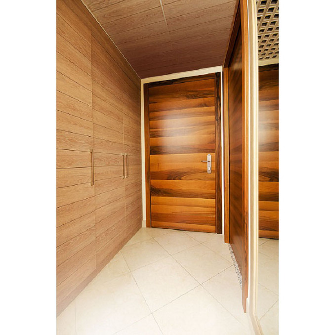 High quality modern design wood interior doors with frmes house room MDF prehung door for house