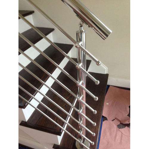 Modern 304 316 Stainless Steel Pipe Railing Balcony Stair Rod Bar Balustrade Post