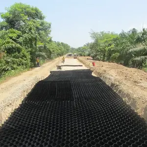 High quality Honeycomb HDPE Geocell gravel grid paver stabilizer for Road Soil Stabilization