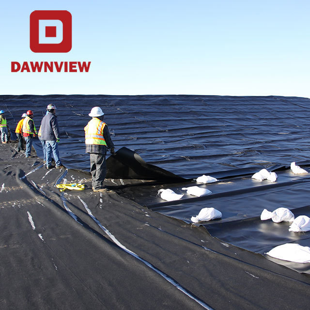 Dawnview HDPE Liner Pond Liner 1.5mm/2mm Anti-Seepage Plastic Film for Dam/Impounding Reservoir