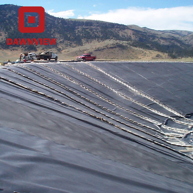 Dawnview HDPE Liner Pond Liner 1.5mm/2mm Anti-Seepage Plastic Film for Dam/Impounding Reservoir