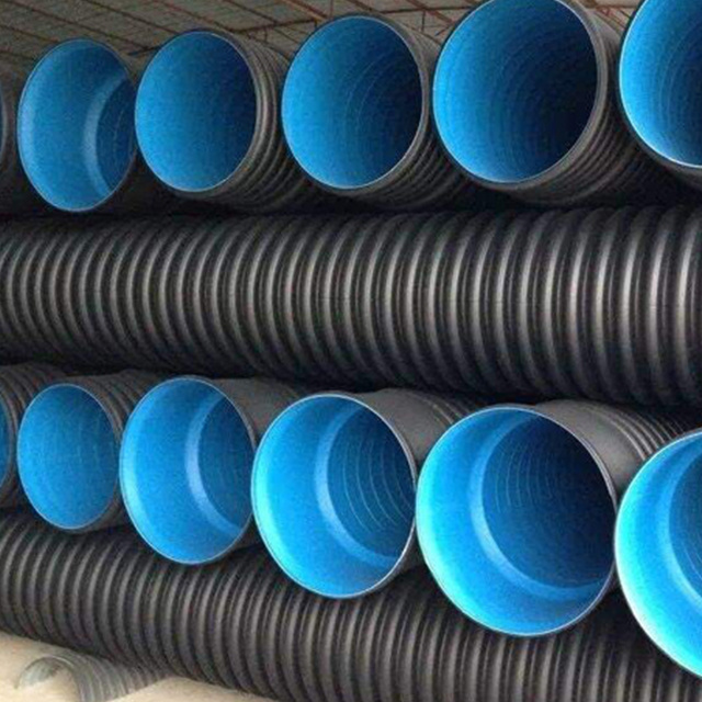 Sn4 Sn8 Sn16 18 Inch HDPE Double Wall Corrugated PE Drainage Pipe Dwc HDPE Plastic Culvert