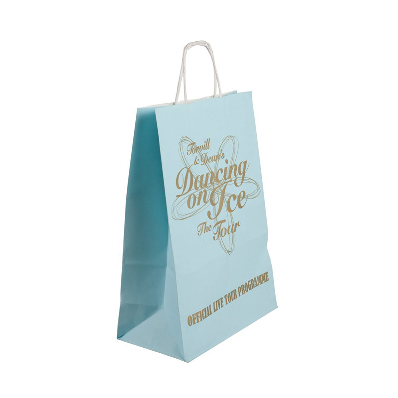 Wholesale custom printed black luxury shopping gift paper bag with handle paper bag with logo print