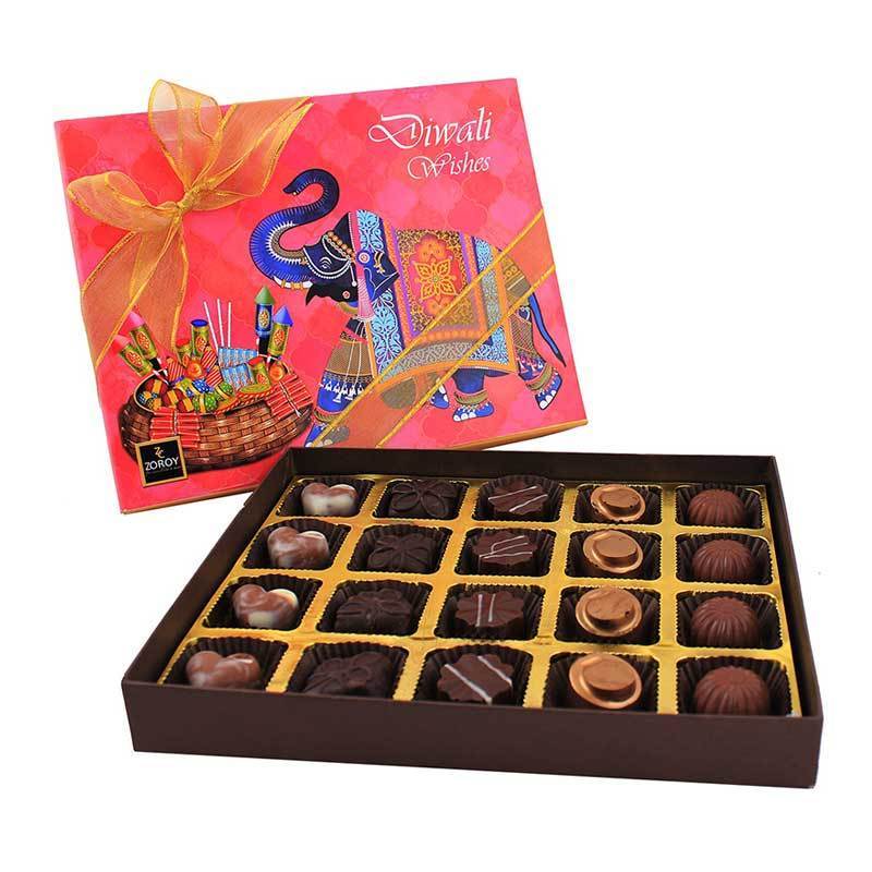 Wholesale festival design Diwali dry fruit chocolate Indian sweets gift box