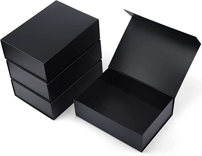 Custom Magnet magnetic luxury packaging folding paper gift box for business