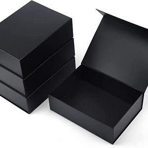 Custom Magnet magnetic luxury packaging folding paper gift box for business