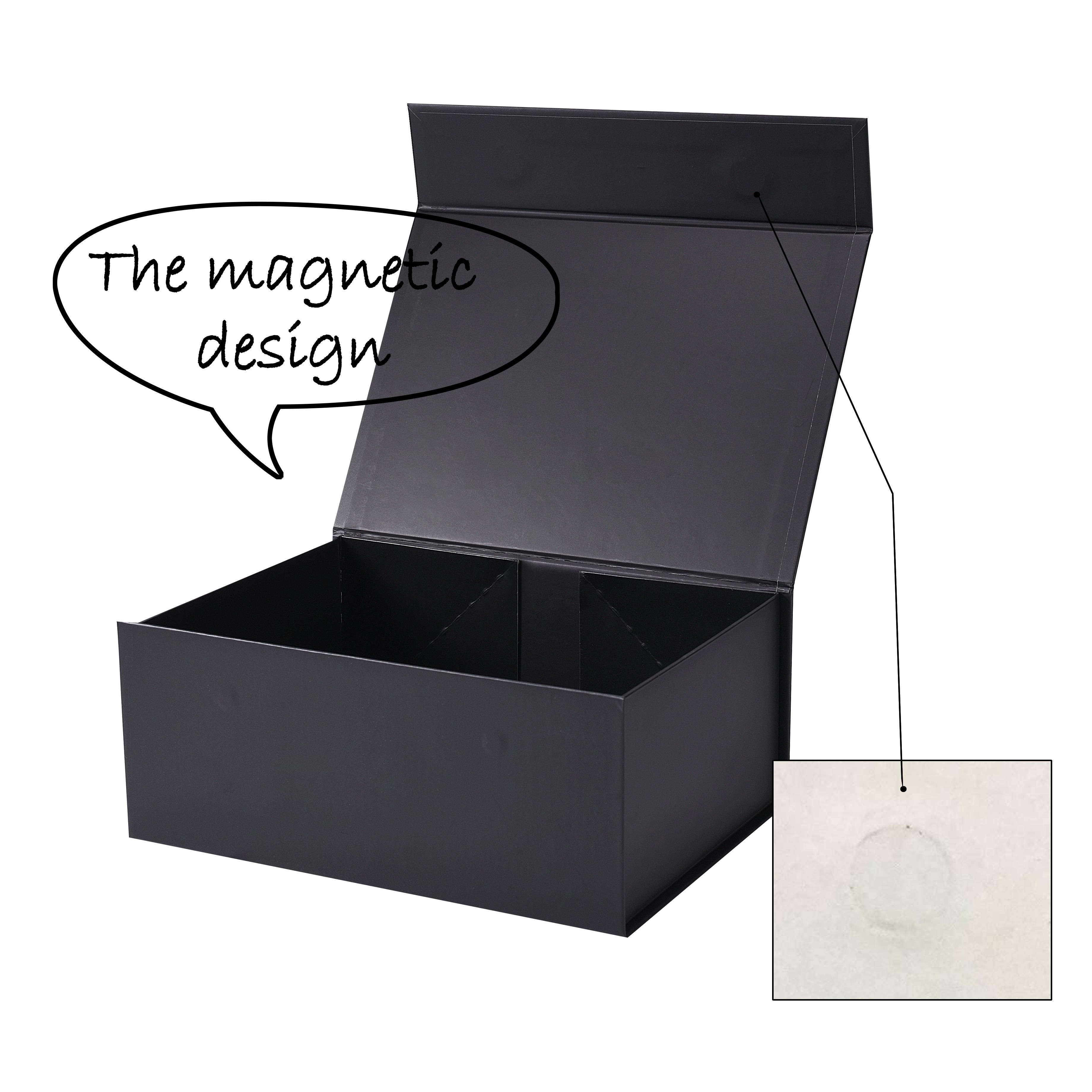 Custom Magnet magnetic luxury packaging folding paper gift box for business