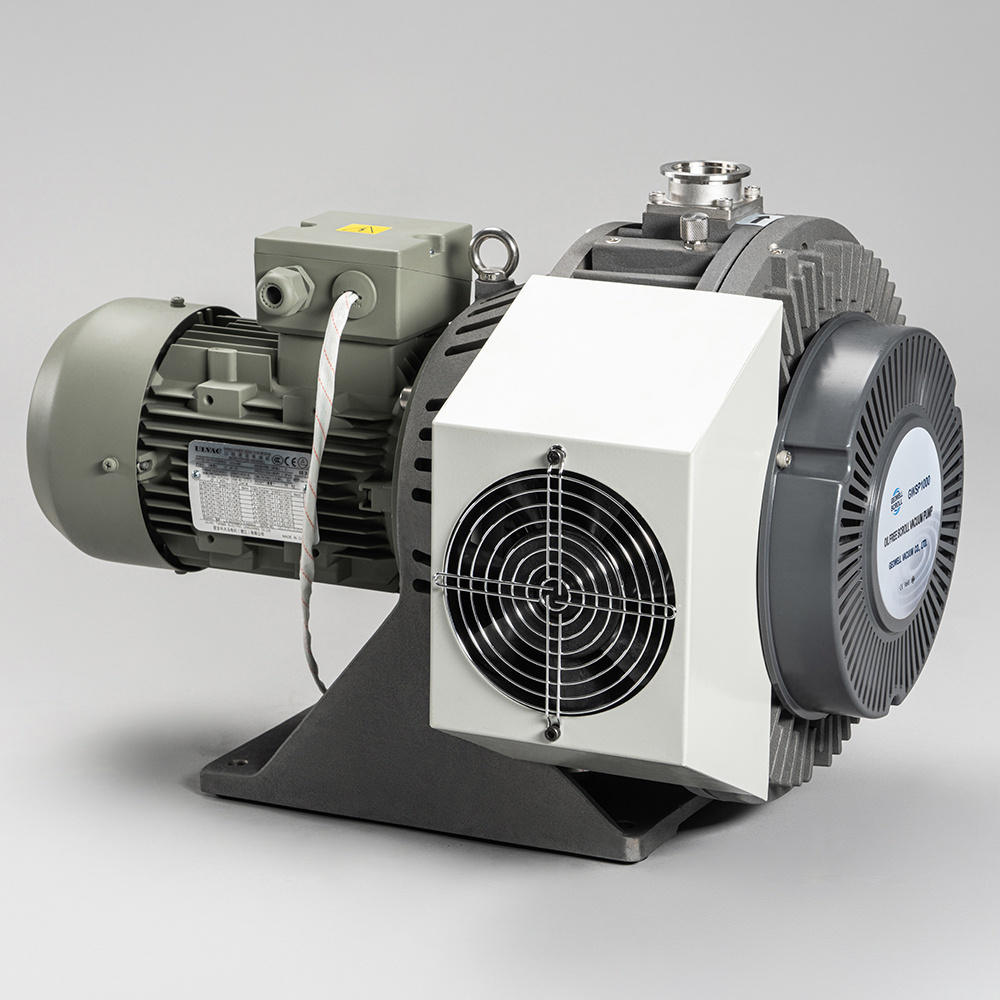 59.8 m3/h (996L/min) GWSP1000 dry scroll pump combined with lower ultimate pressure, lower power consumption and lower noise