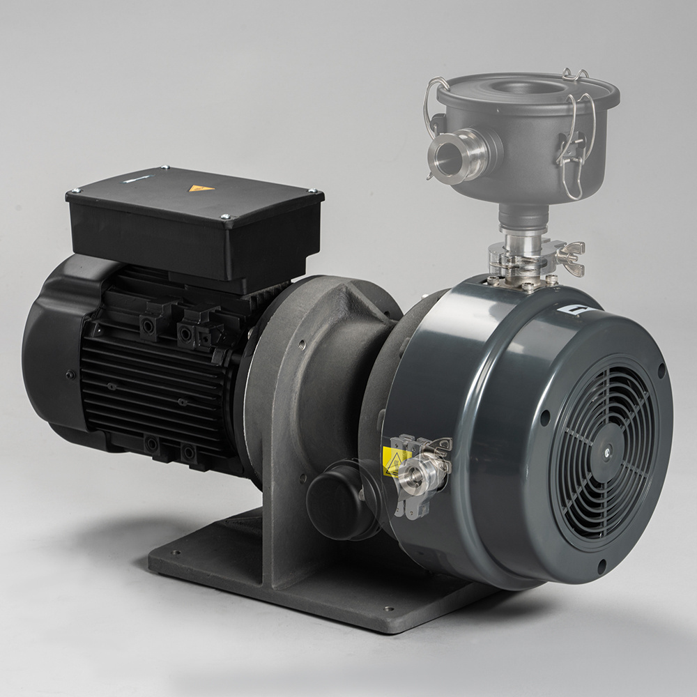 Pumping speed 15.8 m3/h GEOWELL dry scroll pump GWSPS300 combined with lower ultimate pressures and lower power consumption