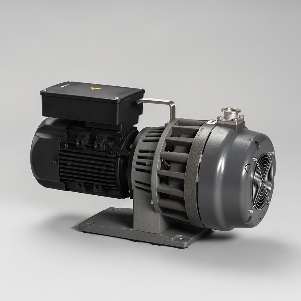 Pumping speed 9.4 m3/h GEOWELL dry scroll pump GWSPS150 combined with lower ultimate pressures and lower power consumption