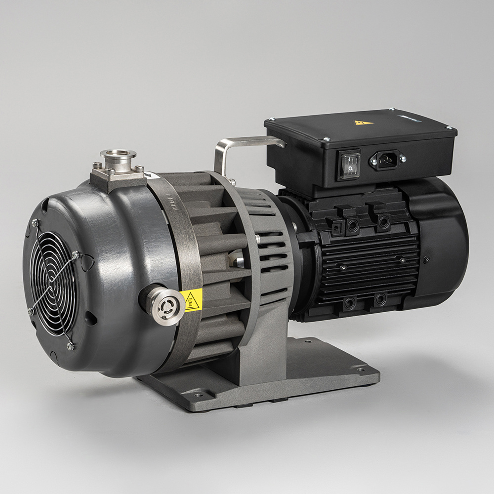 9.4m3/h (156L/min) GWSPS150 dry scroll pump combined with lower ultimate pressure, lower power consumption and lower noise