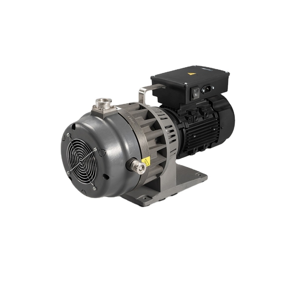 9.4 m3/h, 5.7 cfm pumping speed GEOWELL dry scroll pump GWSPS150 combined with lower ultimate pressures and lower noise level