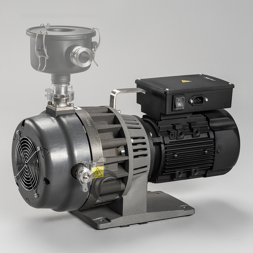 Pumping speed 9.4 m3/h GEOWELL dry scroll pump GWSPS150 combined with lower ultimate pressures and lower power consumption