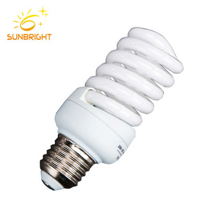 12W b22 led light cfl full half spiral bulb