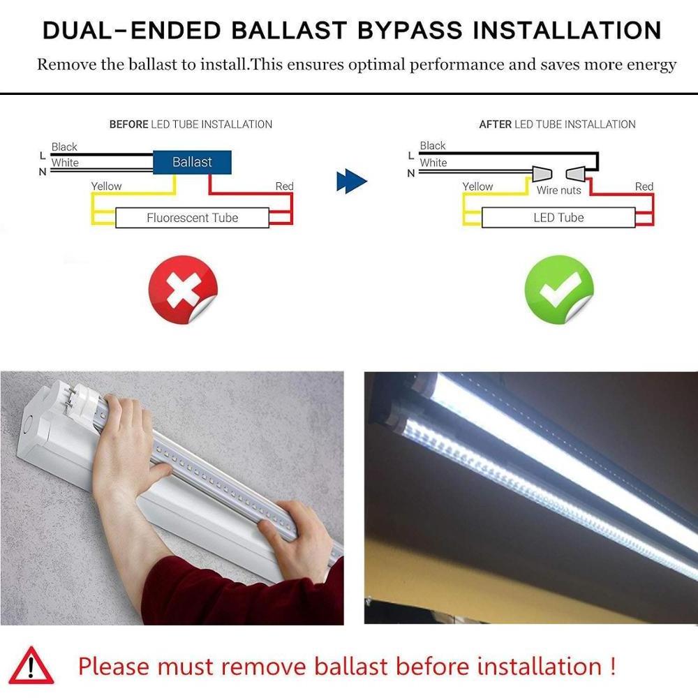 600mm 1200mm 2ft 4ft Lighting Bulbs Tubes housing Fluorescent Fixture 18W Integrated T8 LED Tube Light,Linear Light