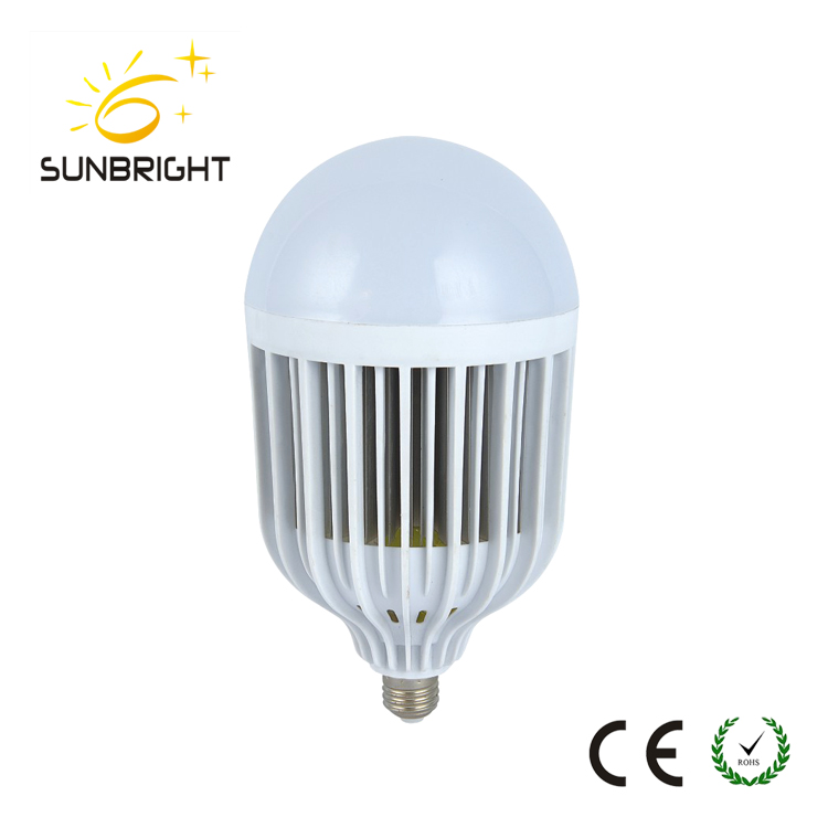 Chian manufacture lighting led bulb 50w 60w 80w 100w e27 base led lightbulb